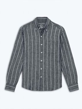 Alex Crane Chalk Playa Button-down Shirt